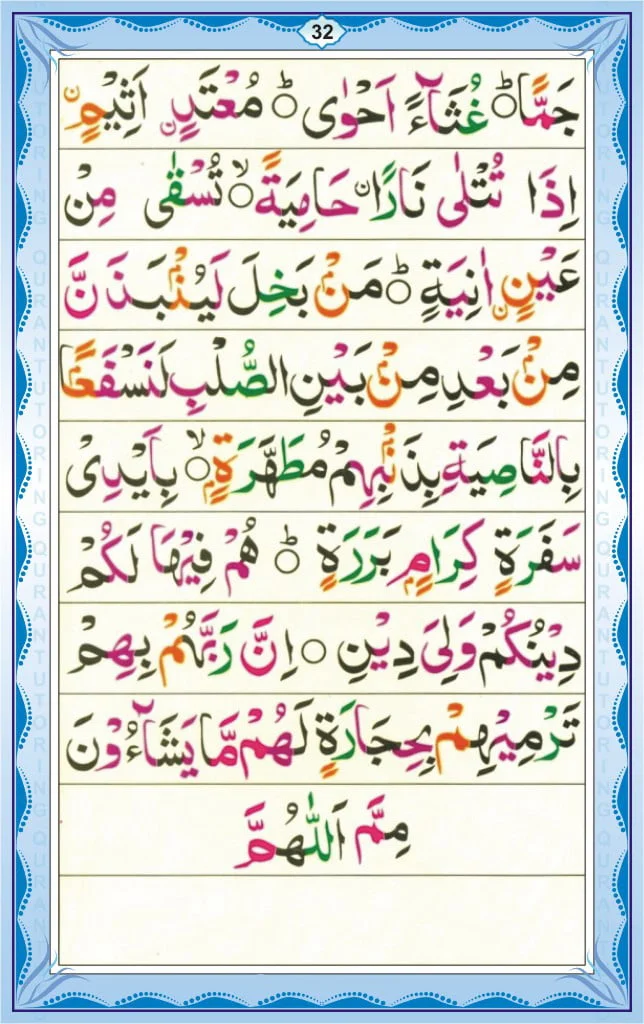 Learn Noorani Qaida To Improve Your Quran Reading 34 Noorani Qaida Page 32 – Lesson 17